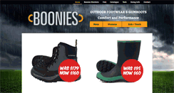 Desktop Screenshot of booniesfootwear.com